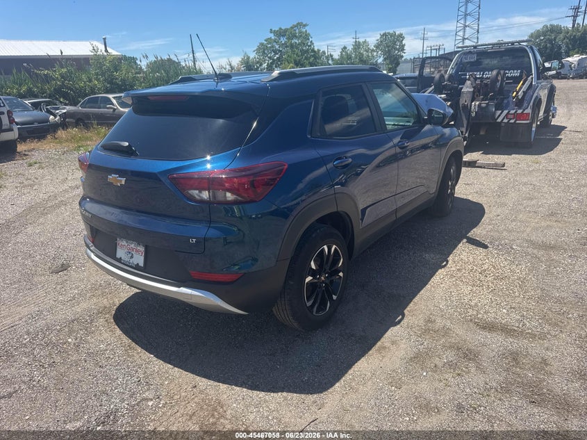 2021 Chevrolet Trailblazer VIN KL79MPS28MB130599 IAAI salvage auction — FRONT END, Salvage (Ohio), sold $1,575 on 2026-07-07 (photo 4)