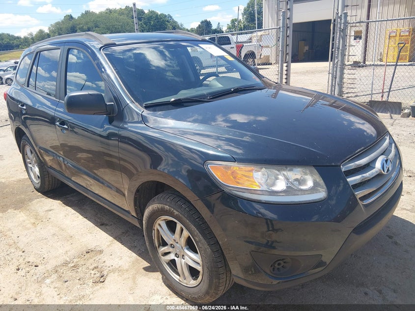 2012 Hyundai Santa fe VIN 5XYZGDAB6CG103934 IAAI salvage auction — SIDE, Salvage (West Virginia), sold $850 on 2026-08-01 (photo 1)