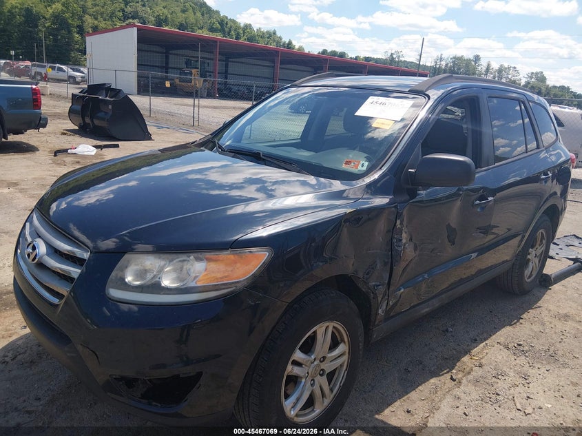 2012 Hyundai Santa fe VIN 5XYZGDAB6CG103934 IAAI salvage auction — SIDE, Salvage (West Virginia), sold $850 on 2026-08-01 (photo 2)