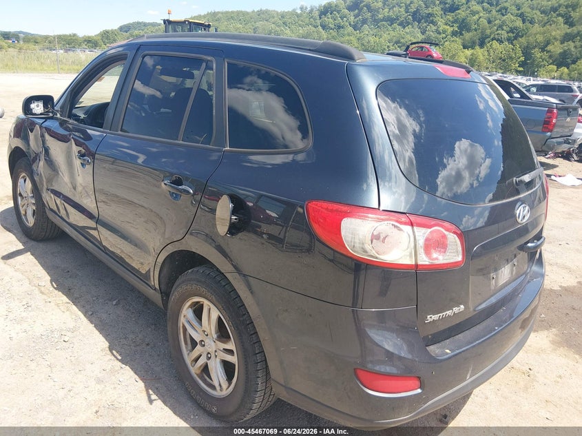 2012 Hyundai Santa fe VIN 5XYZGDAB6CG103934 IAAI salvage auction — SIDE, Salvage (West Virginia), sold $850 on 2026-08-01 (photo 3)