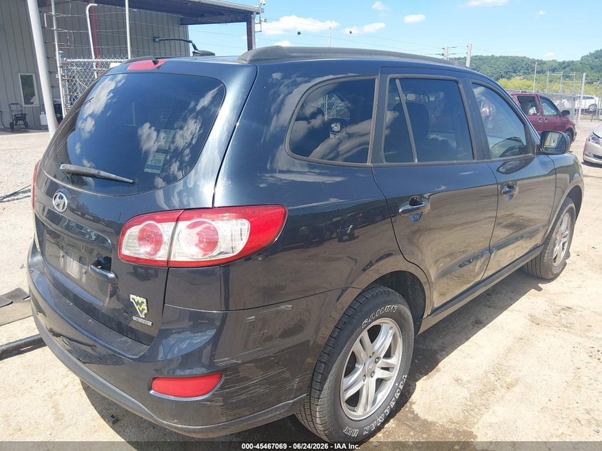 2012 Hyundai Santa fe VIN 5XYZGDAB6CG103934 IAAI salvage auction — SIDE, Salvage (West Virginia), sold $850 on 2026-08-01 (photo 4)