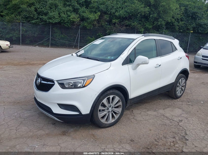 2019 Buick Encore VIN KL4CJASB1KB819907 IAAI salvage auction — UNDERCARRIAGE, Salvage (Pennsylvania), sold $2,850 on 2026-07-31 (photo 2)
