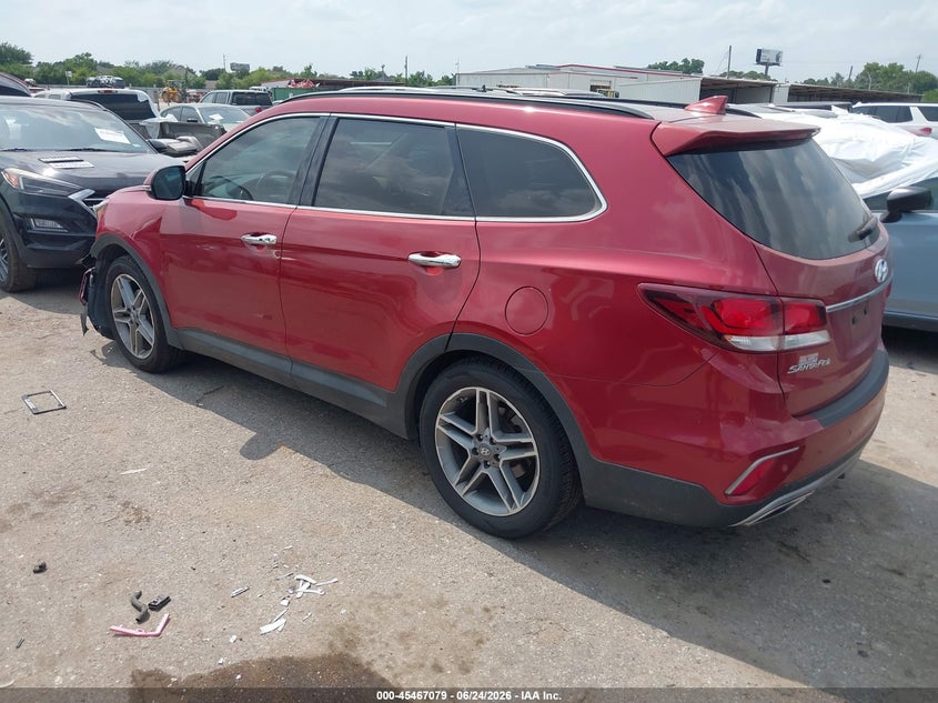 2017 Hyundai Santa fe VIN KM8SR4HF8HU229430 IAAI salvage auction — LEFT FRONT, Salvage (Texas), sold $3,050 on 2026-07-29 (photo 3)