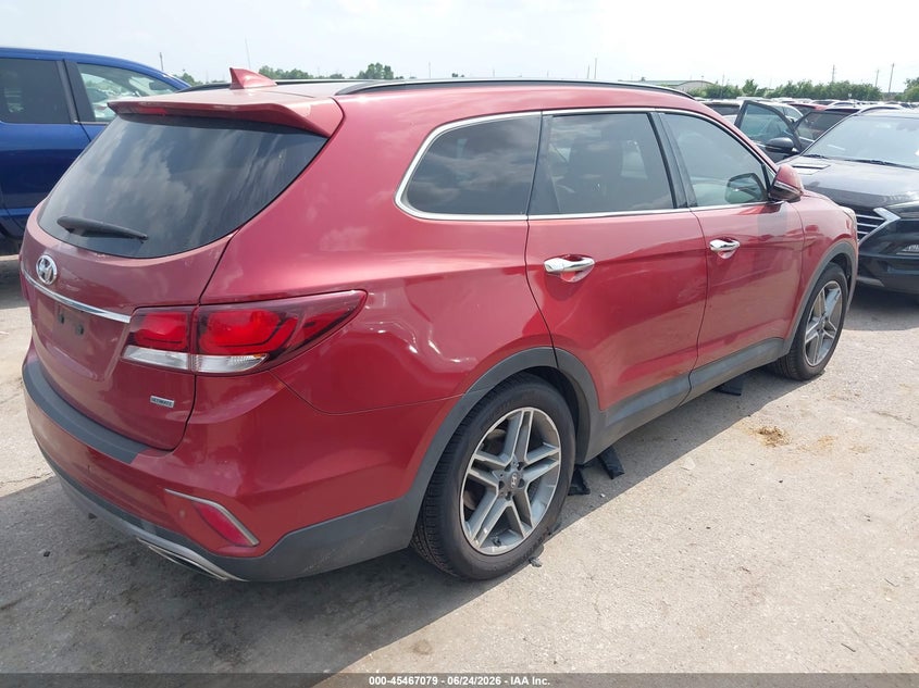 2017 Hyundai Santa fe VIN KM8SR4HF8HU229430 IAAI salvage auction — LEFT FRONT, Salvage (Texas), sold $3,050 on 2026-07-29 (photo 4)