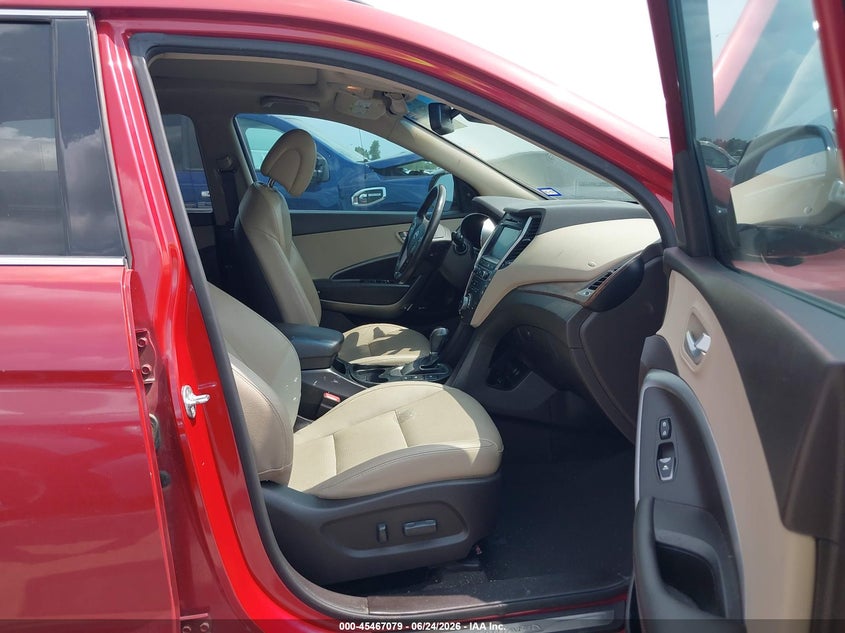 2017 Hyundai Santa fe VIN KM8SR4HF8HU229430 IAAI salvage auction — LEFT FRONT, Salvage (Texas), sold $3,050 on 2026-07-29 (photo 5)