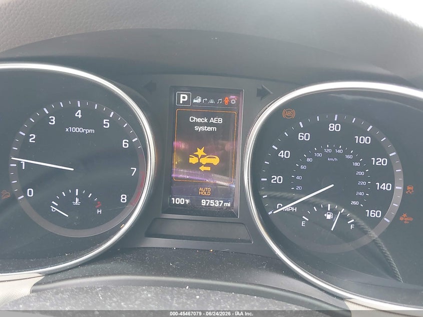2017 Hyundai Santa fe VIN KM8SR4HF8HU229430 IAAI salvage auction — LEFT FRONT, Salvage (Texas), sold $3,050 on 2026-07-29 (photo 7)