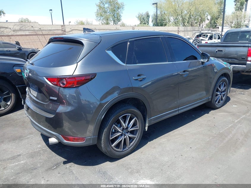 2018 Mazda Cx-5 VIN JM3KFADMXJ0369046 IAAI salvage auction — FRONT & REAR, Salvage Title, sold $4,300 on 2026-07-17 (photo 4)