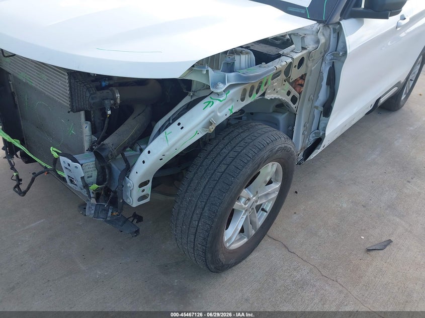 2023 Ford Explorer VIN 1FMSK8DH4PGA86315 IAAI salvage auction — FRONT END, Original (Texas), sold $8,100 on 2026-08-21 (photo 6)