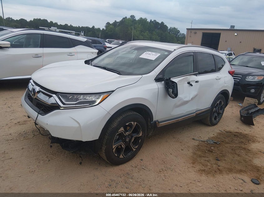 2019 Honda Cr-v VIN JHLRW2H99KX000094 IAAI salvage auction — FRONT END, Salvage (North Carolina), sold $7,300 on 2026-07-09 (photo 2)