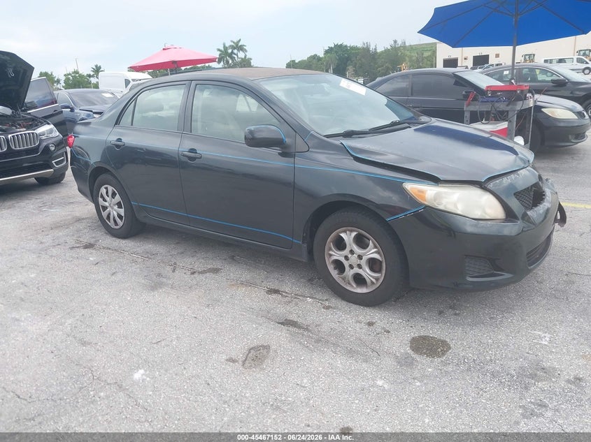 2009 Toyota Corolla VIN JTDBL40E19J028786 IAAI salvage auction — FRONT & REAR, Rebuildable (Florida), sold $1,975 on 2026-07-16 (photo 1)