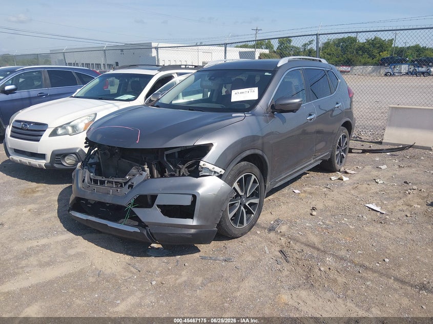 2017 Nissan Rogue VIN JN8AT2MVXHW023005 IAAI salvage auction — FRONT END, Salvage (Tennessee), sold $1,450 on 2026-07-09 (photo 2)