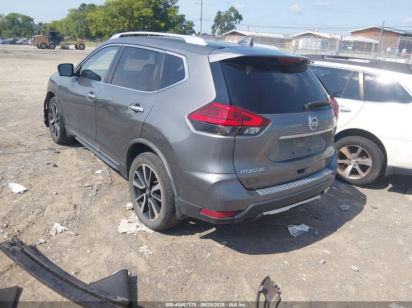 2017 Nissan Rogue VIN JN8AT2MVXHW023005 IAAI salvage auction — FRONT END, Salvage (Tennessee), sold $1,450 on 2026-07-09 (photo 3)