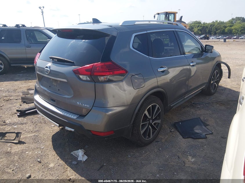 2017 Nissan Rogue VIN JN8AT2MVXHW023005 IAAI salvage auction — FRONT END, Salvage (Tennessee), sold $1,450 on 2026-07-09 (photo 4)