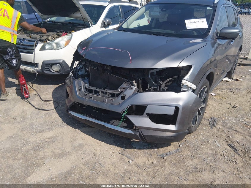 2017 Nissan Rogue VIN JN8AT2MVXHW023005 IAAI salvage auction — FRONT END, Salvage (Tennessee), sold $1,450 on 2026-07-09 (photo 6)