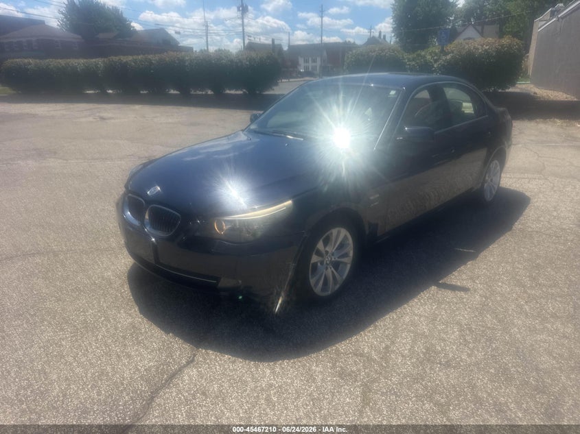 2010 BMW 5 series VIN WBANV9C57AC137758 IAAI salvage auction — LEFT FRONT, Original (Ohio), sold $750 on 2026-07-14 (photo 2)