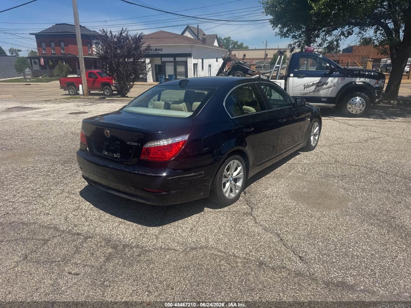 2010 BMW 5 series VIN WBANV9C57AC137758 IAAI salvage auction — LEFT FRONT, Original (Ohio), sold $750 on 2026-07-14 (photo 4)