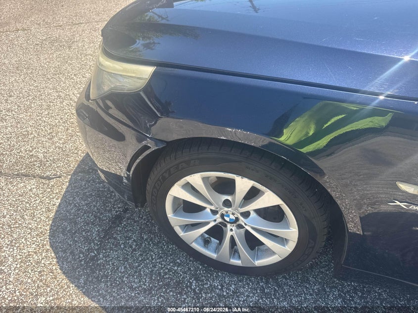 2010 BMW 5 series VIN WBANV9C57AC137758 IAAI salvage auction — LEFT FRONT, Original (Ohio), sold $750 on 2026-07-14 (photo 6)