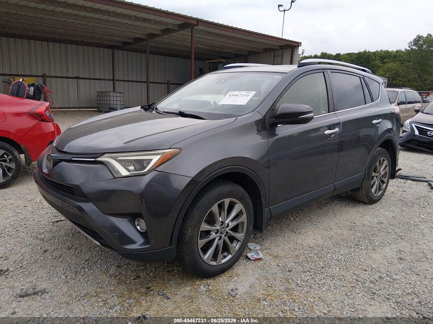 2016 Toyota Rav 4 VIN JTMDFREV8GD187337 IAAI salvage auction — REAR END, Salvage Title, sold $5,900 on 2026-07-16 (photo 2)