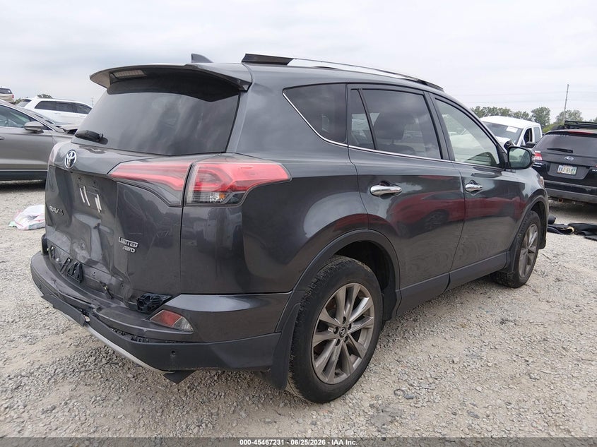 2016 Toyota Rav 4 VIN JTMDFREV8GD187337 IAAI salvage auction — REAR END, Salvage Title, sold $5,900 on 2026-07-16 (photo 4)