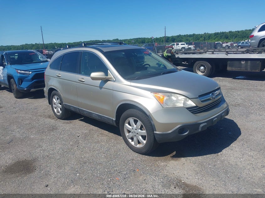 2007 Honda Cr-v VIN JHLRE48727C001261 IAAI salvage auction — SIDE, Salvage (Delaware), sold $1,350 on 2026-07-17 (photo 1)
