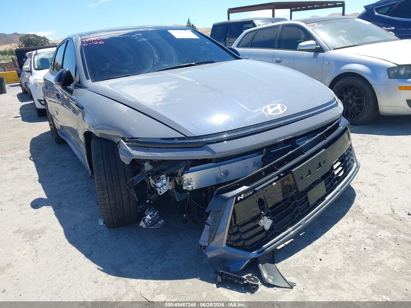 2026 Hyundai Sonata VIN KMHL54JC9TA546630 IAAI salvage auction — FRONT END, Salvage Title, sold $9,100 on 2026-07-31 (photo 6)