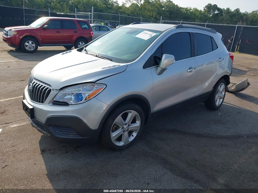 2016 Buick Encore VIN KL4CJASB8GB674064 IAAI salvage auction — REAR END, Salvage (South Carolina), sold $875 on 2026-07-22 (photo 2)
