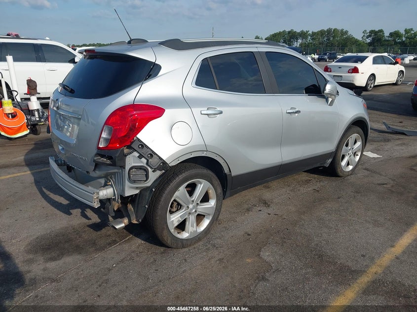 2016 Buick Encore VIN KL4CJASB8GB674064 IAAI salvage auction — REAR END, Salvage (South Carolina), sold $875 on 2026-07-22 (photo 4)