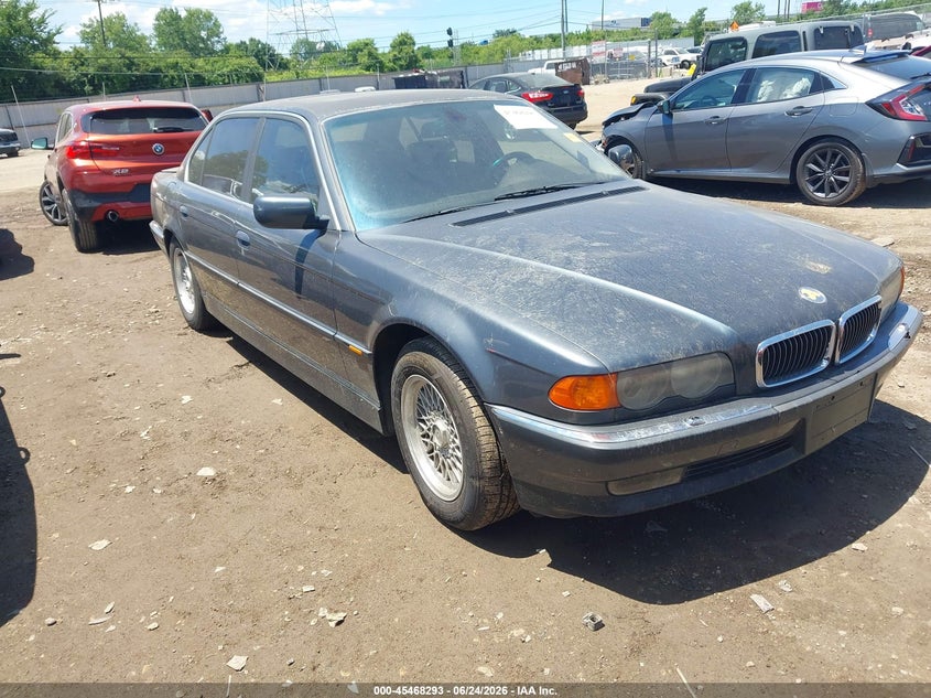 2000 BMW 7 series VIN WBAGH8347YDP09692 IAAI salvage auction — NORMAL WEAR, Original (Ohio), sold $275 on 2026-07-30 (photo 1)