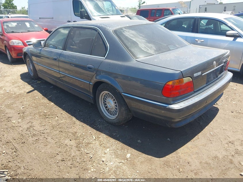 2000 BMW 7 series VIN WBAGH8347YDP09692 IAAI salvage auction — NORMAL WEAR, Original (Ohio), sold $275 on 2026-07-30 (photo 3)