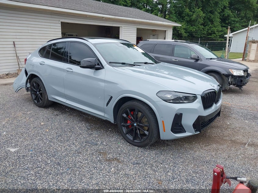 2022 BMW X4 VIN 5UX43DT03N9L75443 IAAI salvage auction — REAR END, Wait Title, sold $26,750 on 2026-08-01 (photo 1)