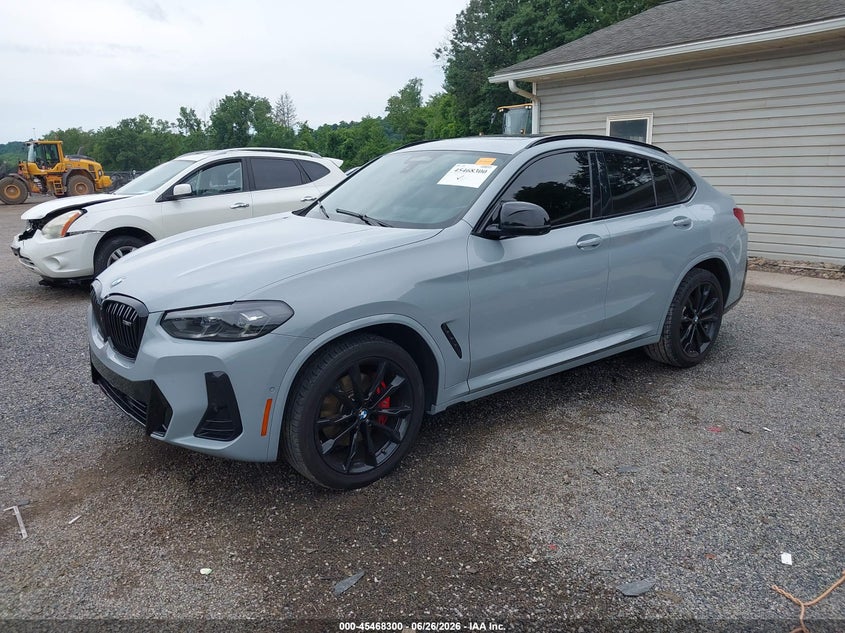 2022 BMW X4 VIN 5UX43DT03N9L75443 IAAI salvage auction — REAR END, Wait Title, sold $26,750 on 2026-08-01 (photo 2)