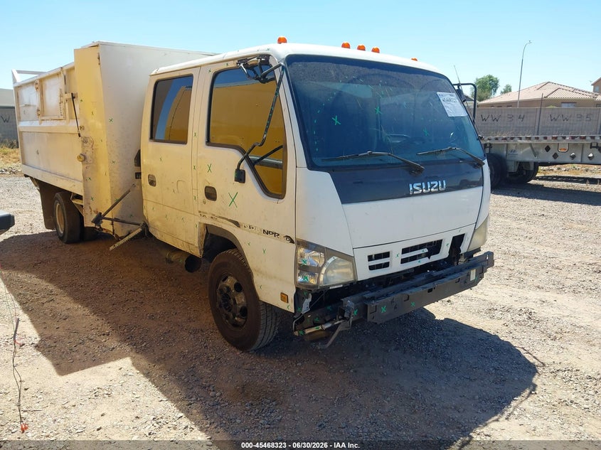 2007 Isuzu W4s042 npr hd dsl crw VIN JALC4J16777016271 IAAI salvage auction — RIGHT SIDE, Salvage (Arizona), sold $1,300 on 2026-07-21 (photo 1)