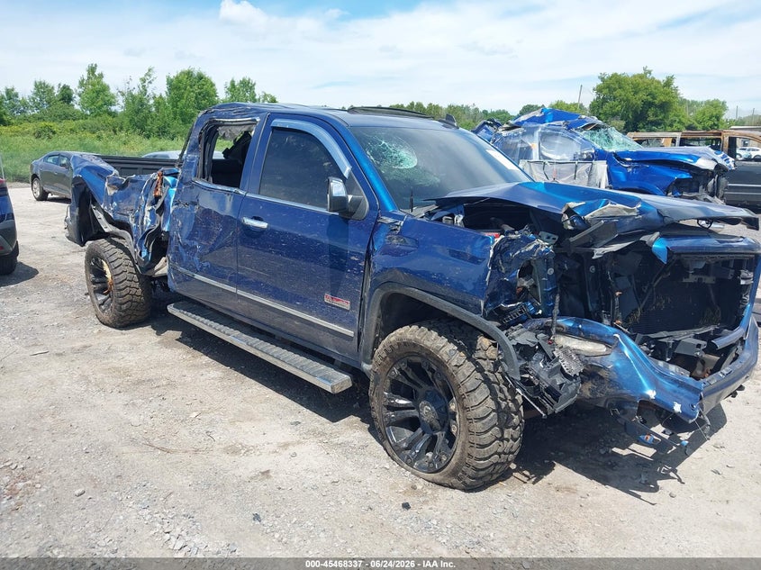 2016 Gmc VIN 3GTU2NECXGG231442 IAAI salvage auction — FRONT & REAR, Salvage Title, sold $400 on 2026-07-25 (photo 1)