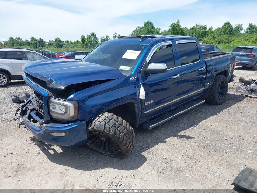 2016 Gmc VIN 3GTU2NECXGG231442 IAAI salvage auction — FRONT & REAR, Salvage Title, sold $400 on 2026-07-25 (photo 2)