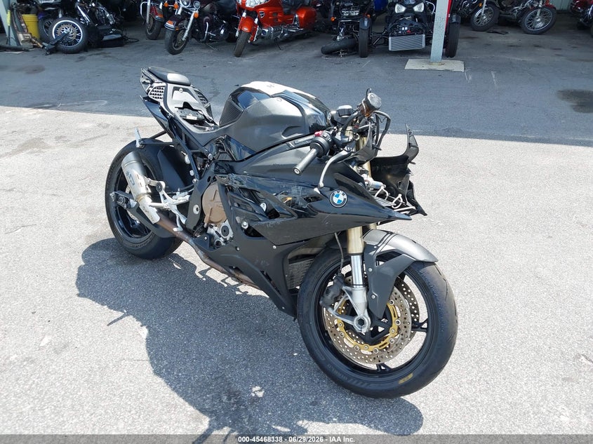 2021 BMW S 1000 VIN WB10E2305M6D65186 IAAI salvage auction — FRONT END, Salvage (South Carolina), sold $1,550 on 2026-07-29 (photo 1)