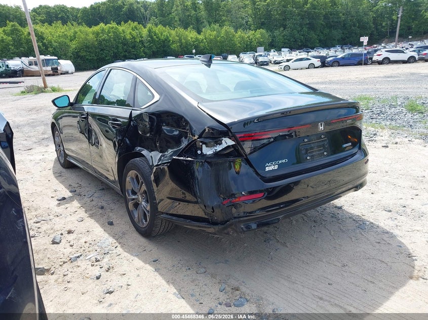 2023 Honda Accord VIN 1HGCY2F65PA008159 IAAI salvage auction — RIGHT FRONT, Salvage (Massachusetts), sold $7,500 on 2026-07-28 (photo 3)