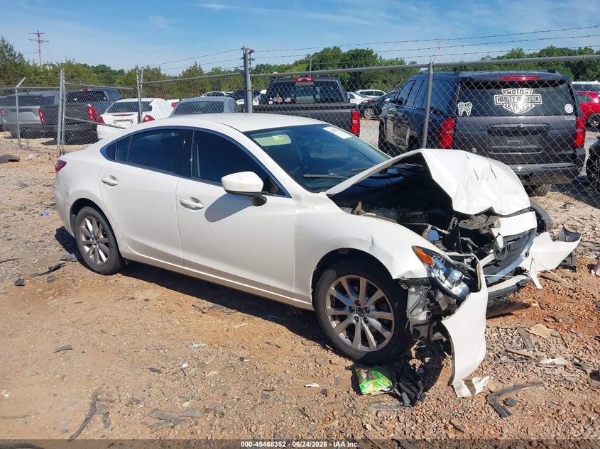 2017 Mazda 6 VIN JM1GL1U50H1149239 IAAI salvage auction — FRONT END, Salvage (Idaho), sold $550 on 2026-07-20 (photo 1)