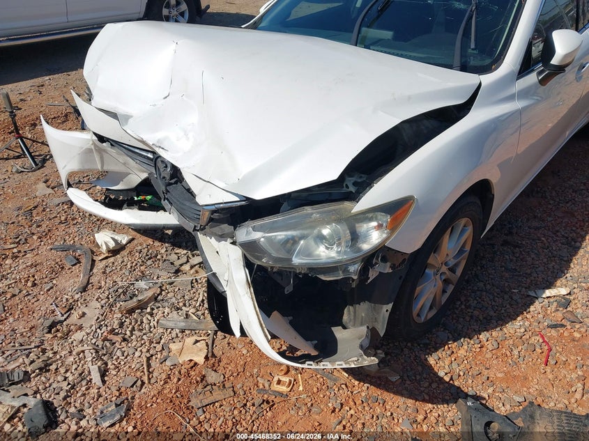 2017 Mazda 6 VIN JM1GL1U50H1149239 IAAI salvage auction — FRONT END, Salvage (Idaho), sold $550 on 2026-07-20 (photo 6)