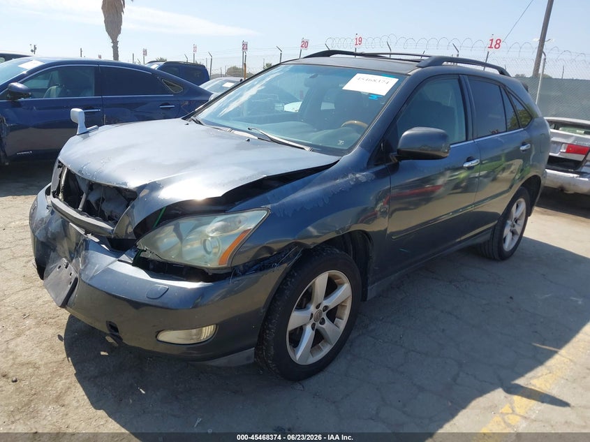 2008 Lexus Rx 350 VIN JTJGK31U880013597 IAAI salvage auction — FRONT END, Salvage (California), sold $775 on 2026-07-22 (photo 2)