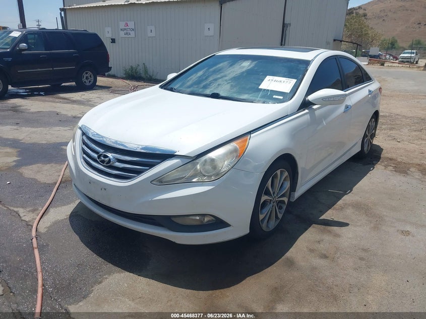 2014 Hyundai Sonata VIN 5NPEC4AC6EH851243 IAAI salvage auction — NORMAL WEAR, Clear - Dealer Only (California), sold $400 on 2026-07-21 (photo 2)