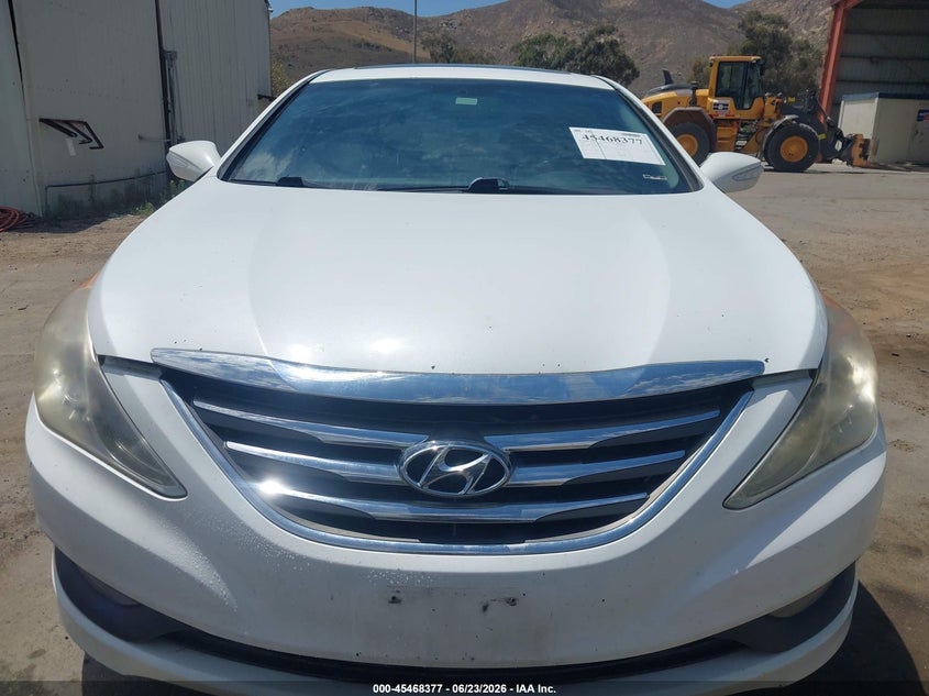 2014 Hyundai Sonata VIN 5NPEC4AC6EH851243 IAAI salvage auction — NORMAL WEAR, Clear - Dealer Only (California), sold $400 on 2026-07-21 (photo 6)