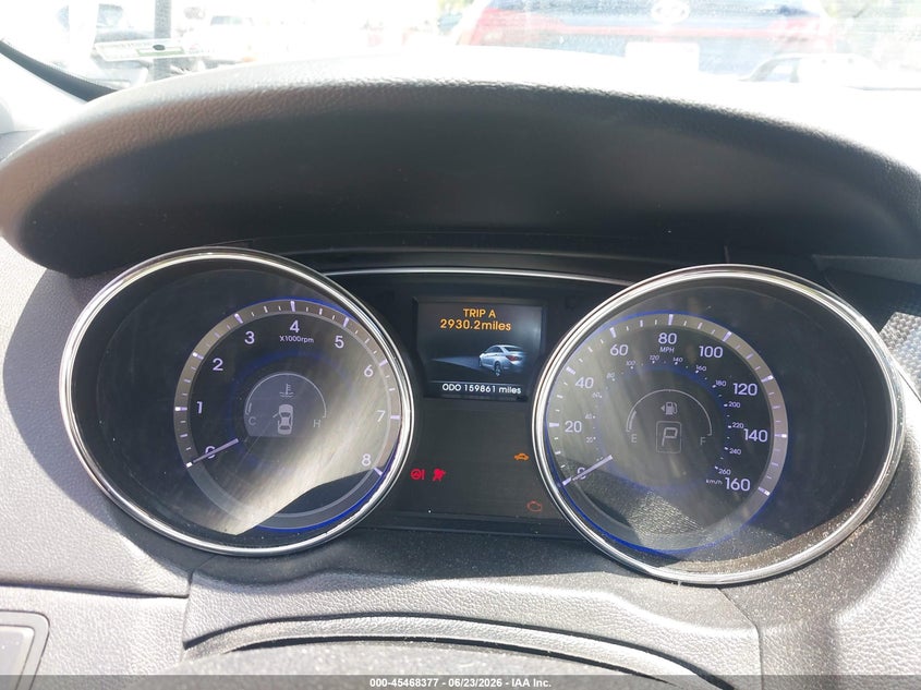 2014 Hyundai Sonata VIN 5NPEC4AC6EH851243 IAAI salvage auction — NORMAL WEAR, Clear - Dealer Only (California), sold $400 on 2026-07-21 (photo 7)