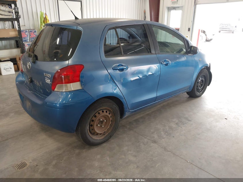 2009 Toyota Yaris VIN JTDKT903795235431 IAAI salvage auction — FRONT END, Clear (Colorado), sold $750 on 2026-07-22 (photo 4)