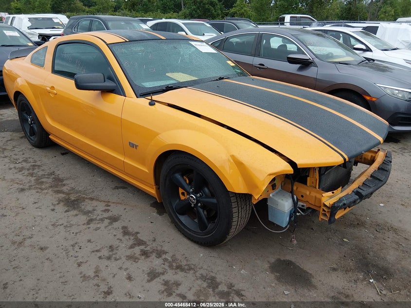 2007 Ford Mustang VIN 1ZVFT82H675330254 IAAI salvage auction — FRONT END, Salvage (Ohio), sold $1,850 on 2026-07-09 (photo 1)