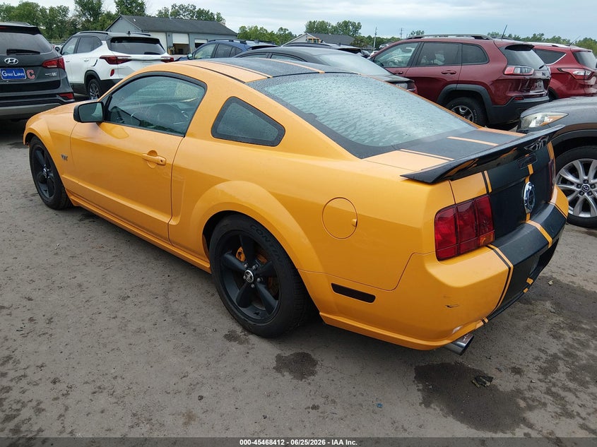 2007 Ford Mustang VIN 1ZVFT82H675330254 IAAI salvage auction — FRONT END, Salvage (Ohio), sold $1,850 on 2026-07-09 (photo 3)
