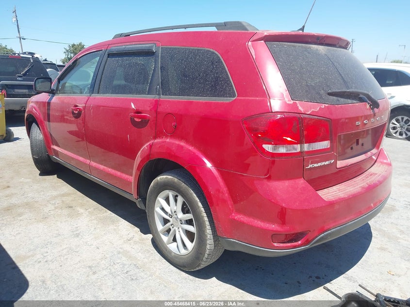2015 Dodge Journey VIN 3C4PDCBB3FT710864 IAAI salvage auction — NORMAL WEAR, Clear - Dealer Only (California), sold $425 on 2026-07-09 (photo 3)