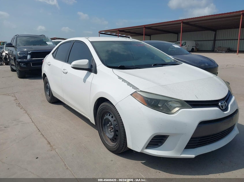 2015 Toyota Corolla VIN 5YFBURHE0FP341432 IAAI salvage auction — NORMAL WEAR, Original (Texas), sold $5,050 on 2026-07-28 (photo 1)