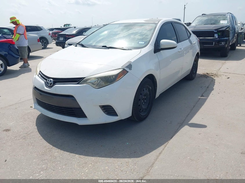 2015 Toyota Corolla VIN 5YFBURHE0FP341432 IAAI salvage auction — NORMAL WEAR, Original (Texas), sold $5,050 on 2026-07-28 (photo 2)
