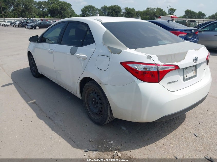 2015 Toyota Corolla VIN 5YFBURHE0FP341432 IAAI salvage auction — NORMAL WEAR, Original (Texas), sold $5,050 on 2026-07-28 (photo 3)
