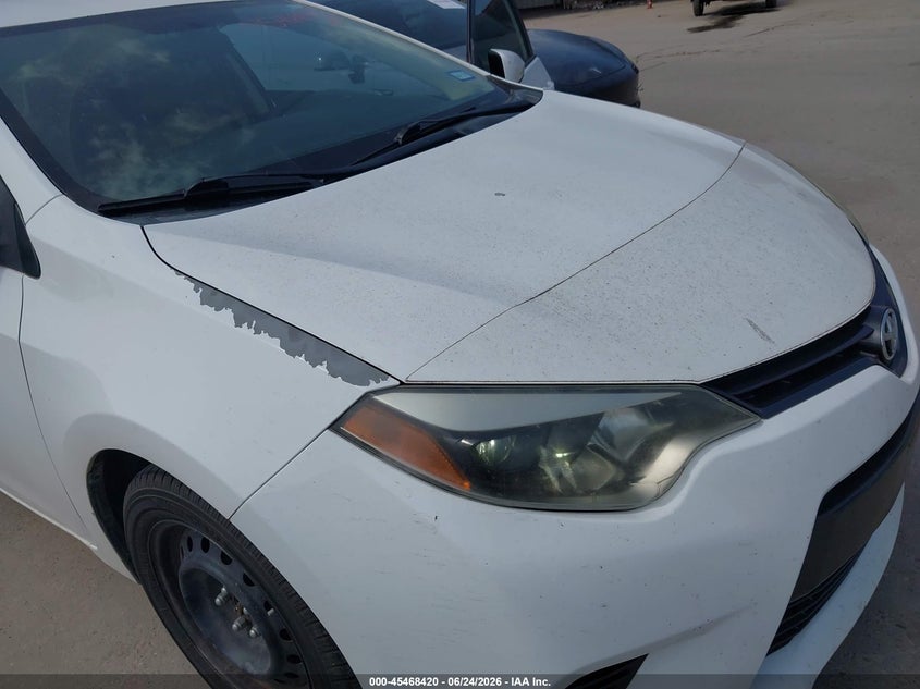 2015 Toyota Corolla VIN 5YFBURHE0FP341432 IAAI salvage auction — NORMAL WEAR, Original (Texas), sold $5,050 on 2026-07-28 (photo 6)